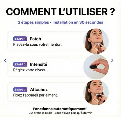 PulseSleep Pro | Stimulation neuromusculaire pour le sommeil